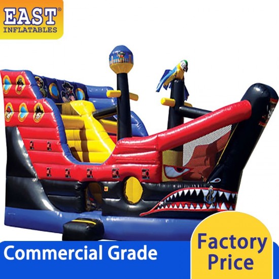 Pirate Ship Combo Bouncy Castle