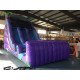 Purple Marble Dual Lane Inflatable Dry Slide