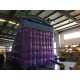 Purple Marble Dual Lane Inflatable Dry Slide