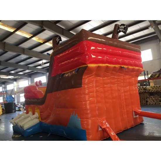 Pirate Ship Inflatable Slide