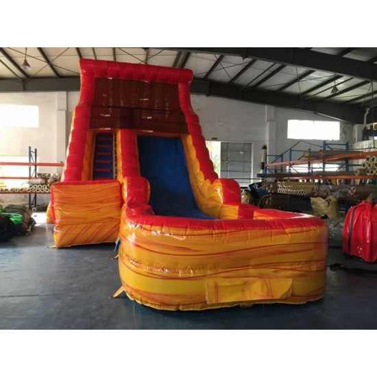 Volcano Inflatable Water Slide