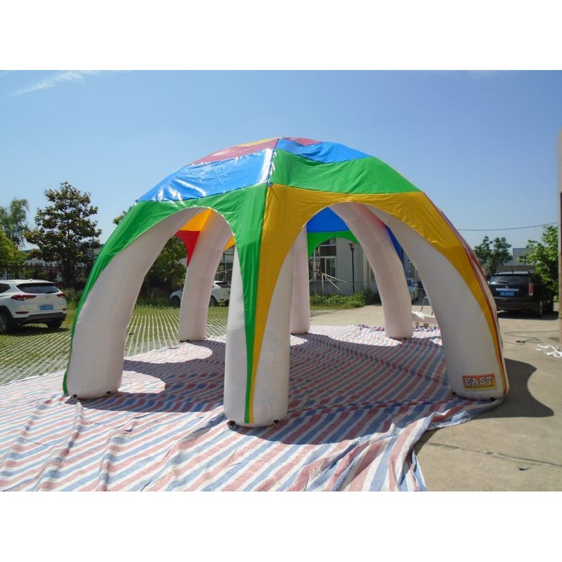 dome inflatable tent