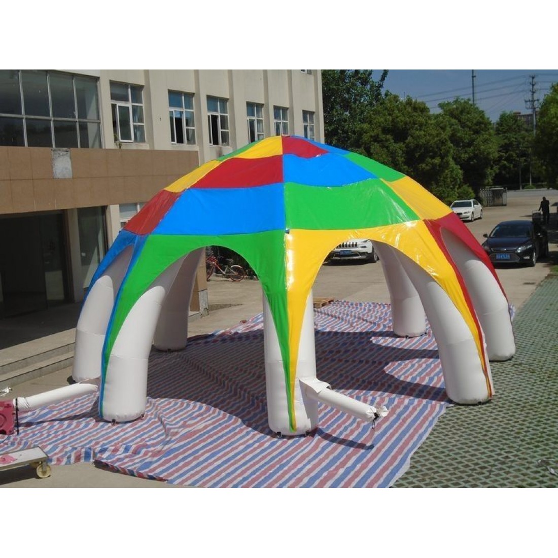 dome inflatable tent