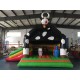 Cow Inflatable Bounce House With Slide