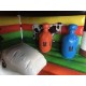 Cow Inflatable Bounce House With Slide