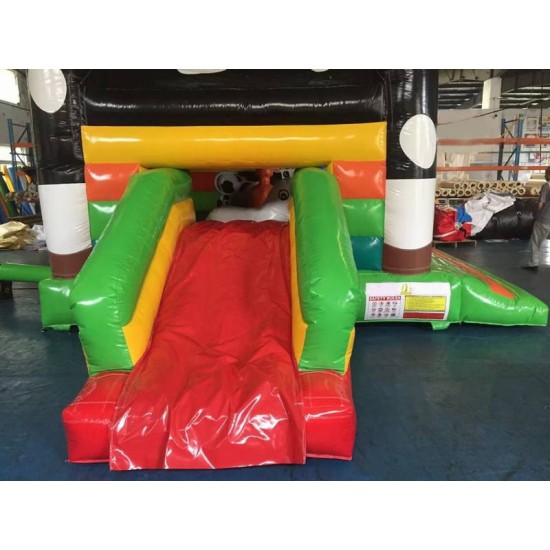 Cow Inflatable Bounce House With Slide